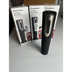 Brookstone Automatic Wine Opener with Foil Cutter (Gently Used - Open Box)